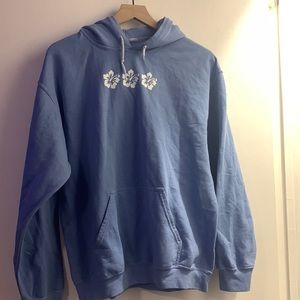 pacsun flower hoodie